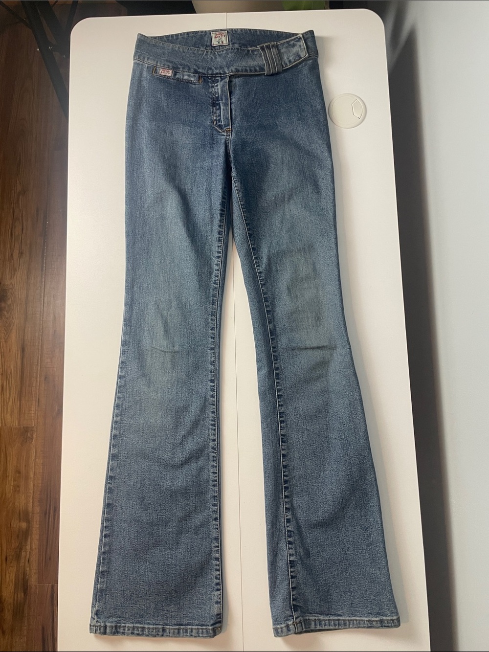 Miss Sixty Medium Blue Flare Jeans